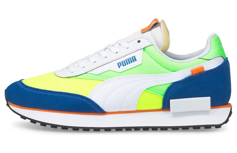 Puma Future Rider Play On Wit/Blauw/Groen (371149-75)