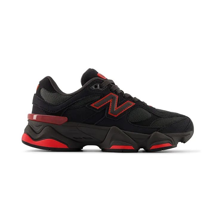 New Balance 9060 GS “Black Red” (GC9060JR)