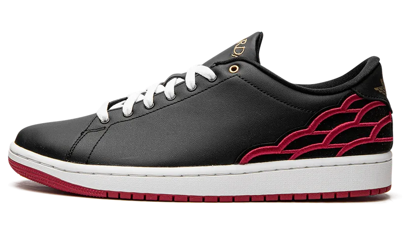 Nike Jordan Black Air Jordan 1 Centre Court Sneakers (DQ8577-001)