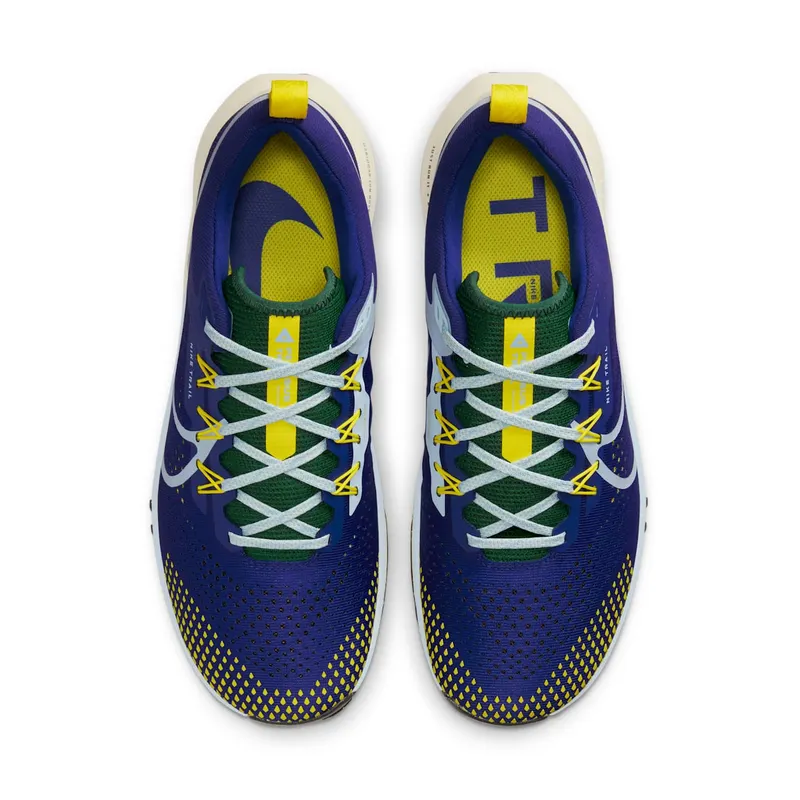 Nike React Pegasus Trail 4 Deep Royal Yellow Strike (DJ6158-400)