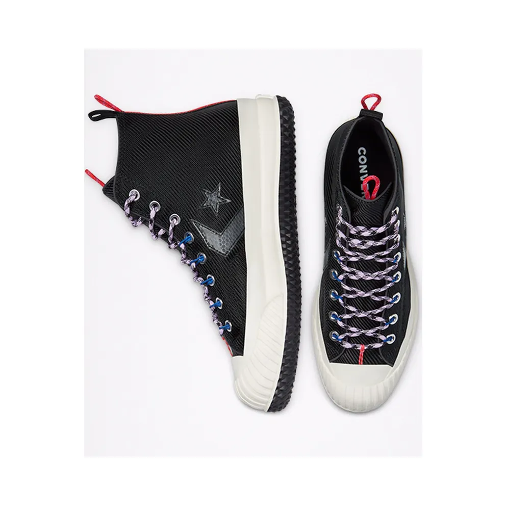 Converse Bosey MC High ‘Metallic Vis – Black Grey’ Black/Grey/Red (169527C)