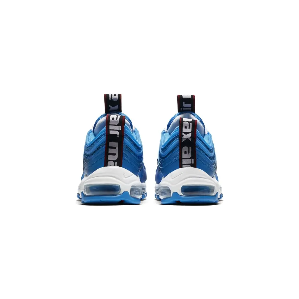Nike Air Max 97 Overbranding Blue Hero Blue Hero/White-Black-Varsity Red (312834-401)