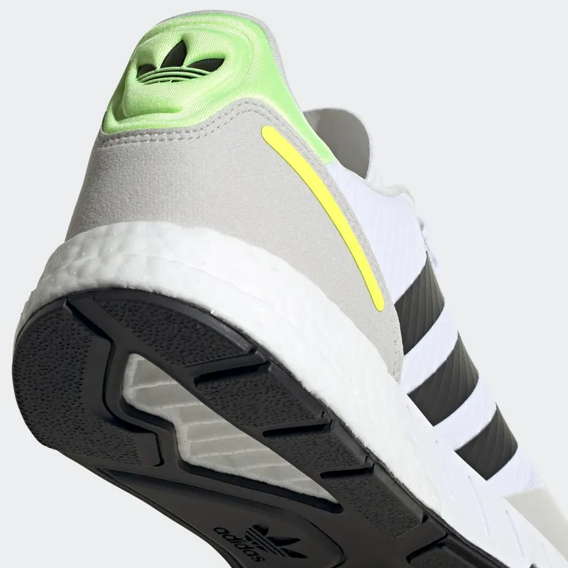 adidas ZX 1K Boost Cloud White / Core Black / Solar Yellow (H69037)