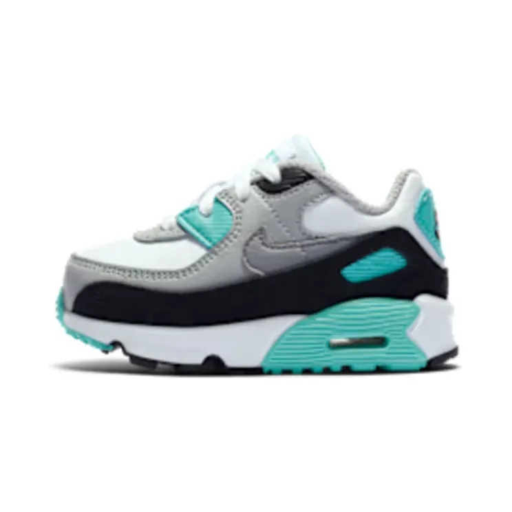 Nike Air Max 90 – Wit “White / Light Smoke Grey / Hyper Turquoise / Particle Grey” (CD6868-102)