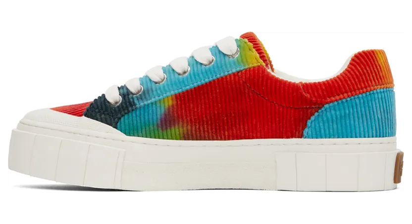 Good News Multicolor Corduroy Opal Sneakers (GNOPAL062) (3)