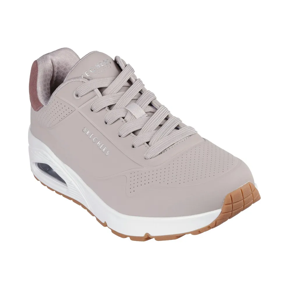 Skechers UNO – Suited On Air Sneaker Taupe