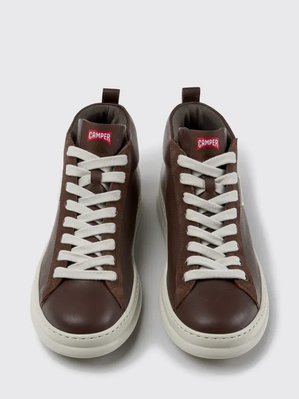 Camper Runner High-Top Smooth Leather with XL Extralight Sole Brown (K300550-003RUNNER0)