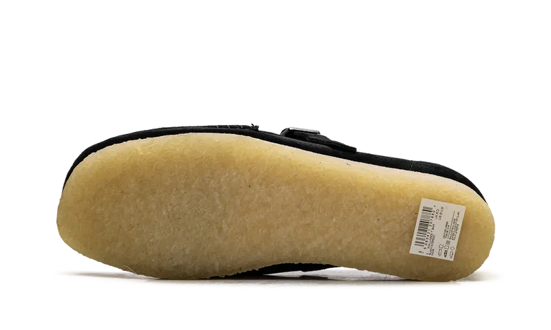 Clarks WALLABEE T-BAR “Black Cow Print” (26180686)