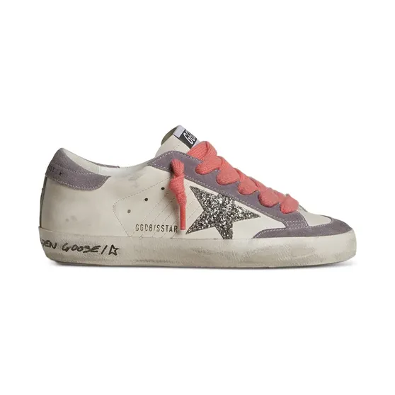 Golden Goose Super Star leren “White” (GWF00107F007295)