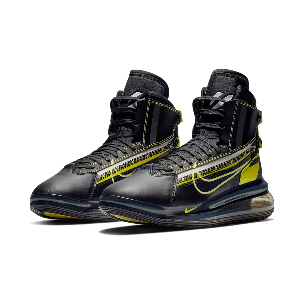 Nike Air Max 720 Saturn All-Star (2019) Black/Dynamic Yellow-University Red (BV7786-001)