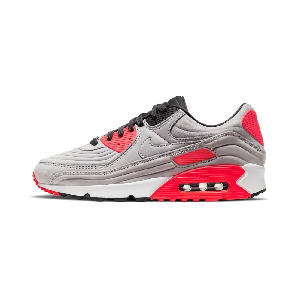 Nike Air Max 90 QS Night Silver / Night Silver – Bright Crimson (CZ7656 001)