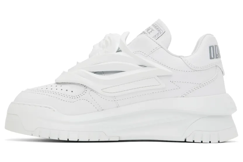 Versace White Odissea Sneakers (1005215_1A03180_1W010) (3)
