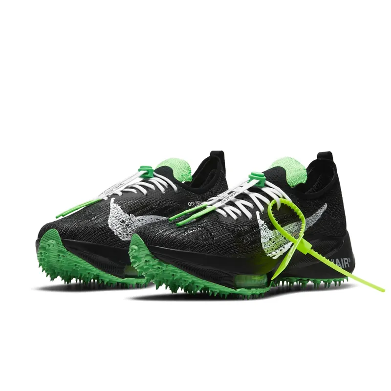 Nike x Off-White Air Zoom Tempo NEXT% Black Scream Green (2021) (CV0697-001)