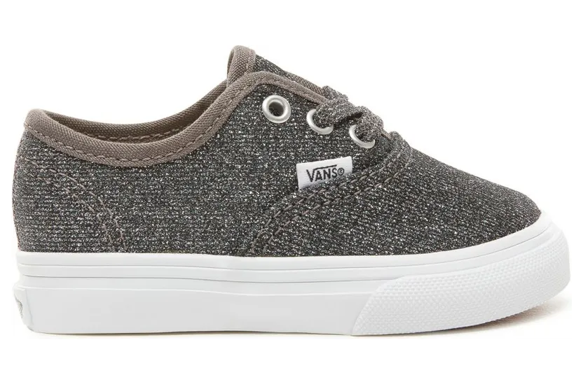 VANS Lurex Glitter Authentic Peuterschoenen (Grijs)