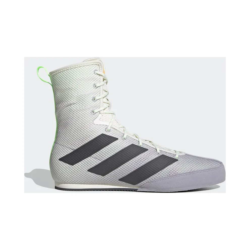 adidas Box Hog 3 Schuh Chalk White / Grey Six / Signal Green (FV6584)