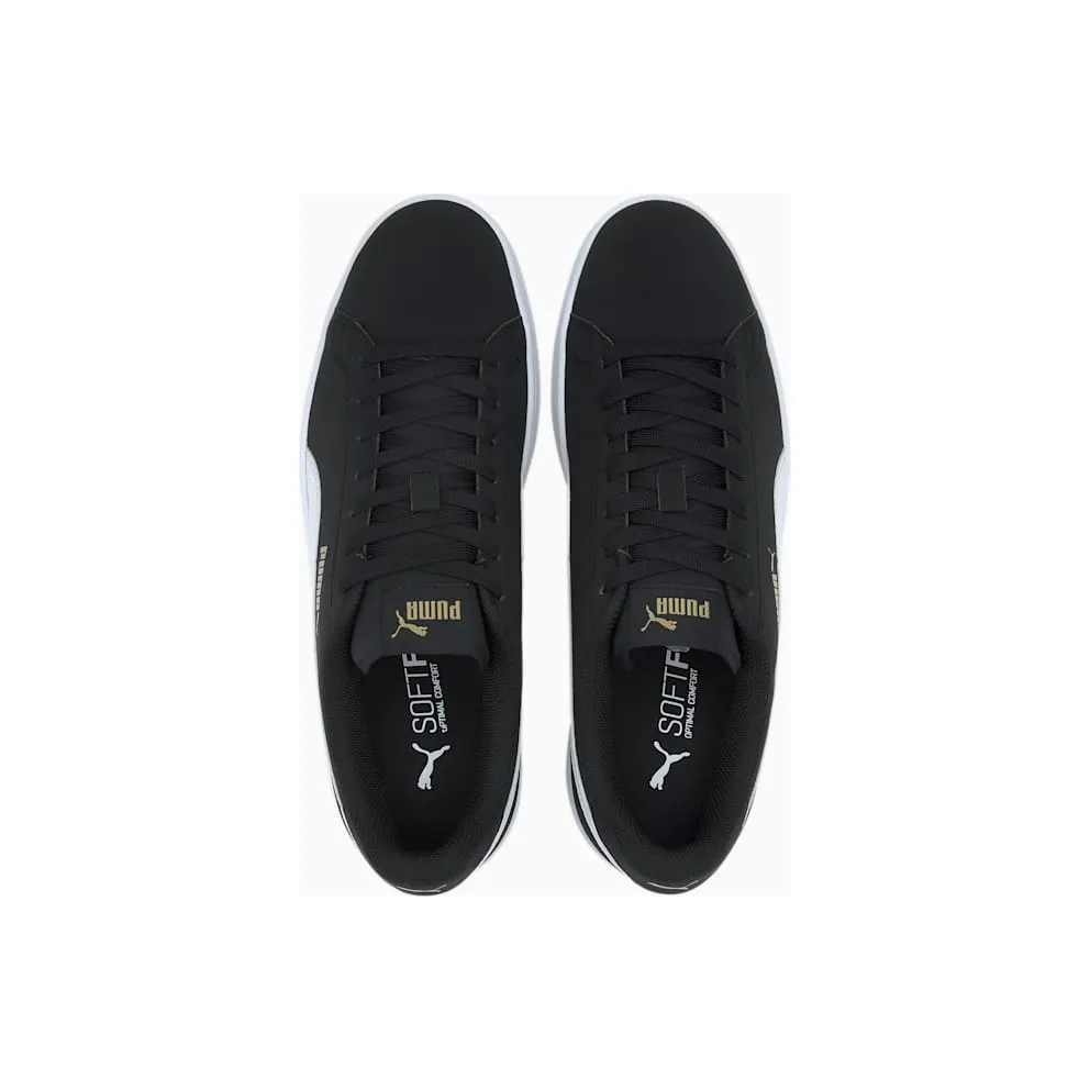 Women’s PUMA Smash V2 Buc Black/White/Gold (365160-23)