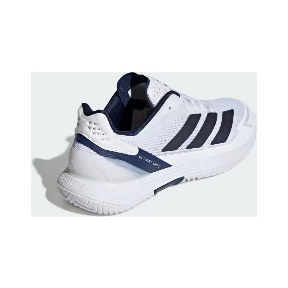 adidas Defiant Speed 2 Tennis “Cloud White / Dark Blue / Core Black” (JR1746)