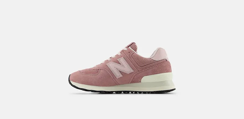 New Balance 574 Alpha Pink/ 102 White (W57424E)