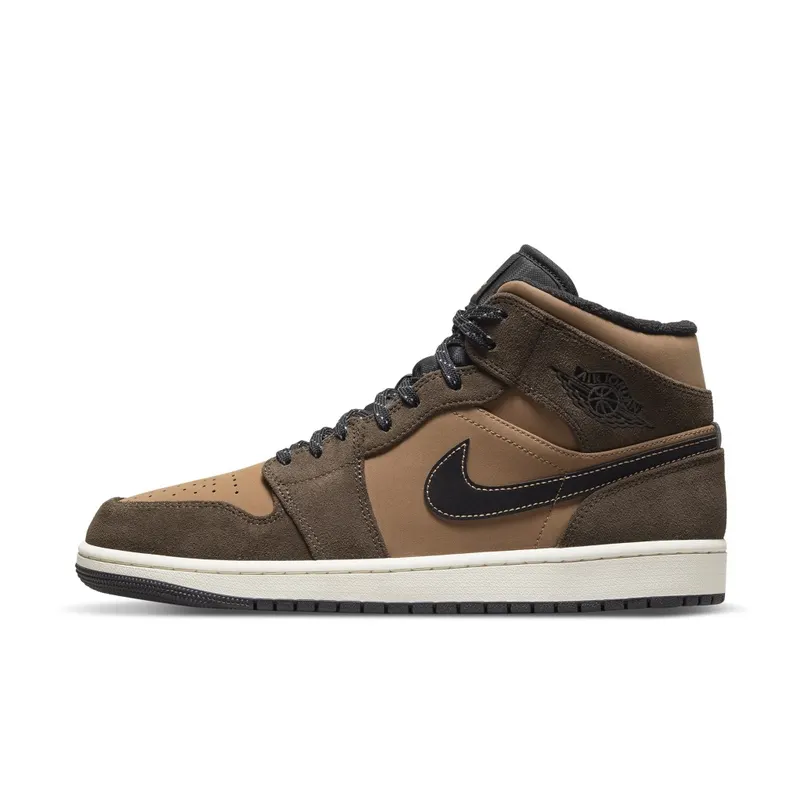 Jordan 1 Mid SE Dark Chocolate (GS) (DC7294-200)