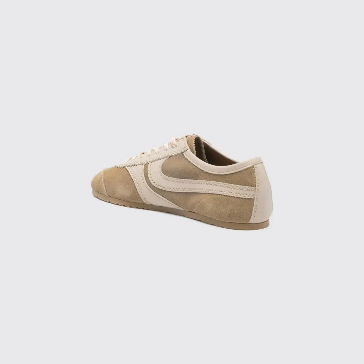 Dries Van Noten Leather Sneakers Beige (2610117220126103) (2)
