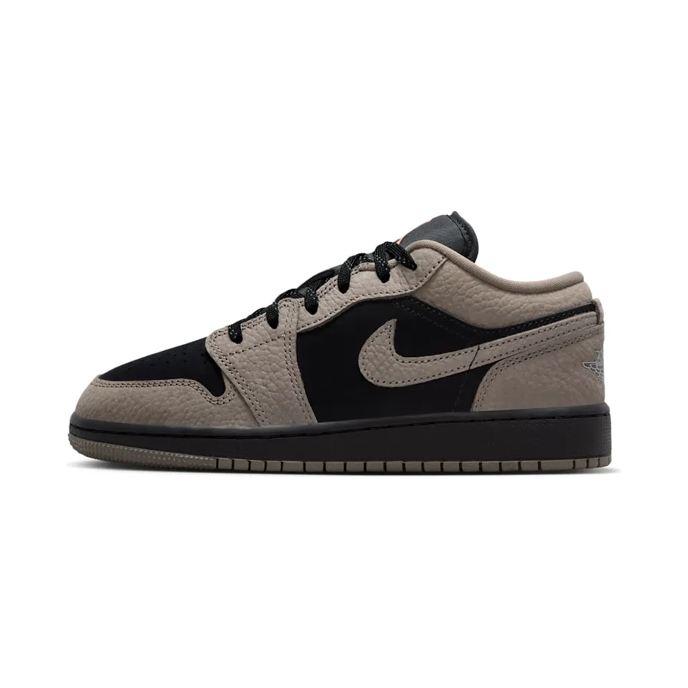 Air Jordan 1 Black/Light Wild Mango/Olive Grey (IB7111-005)
