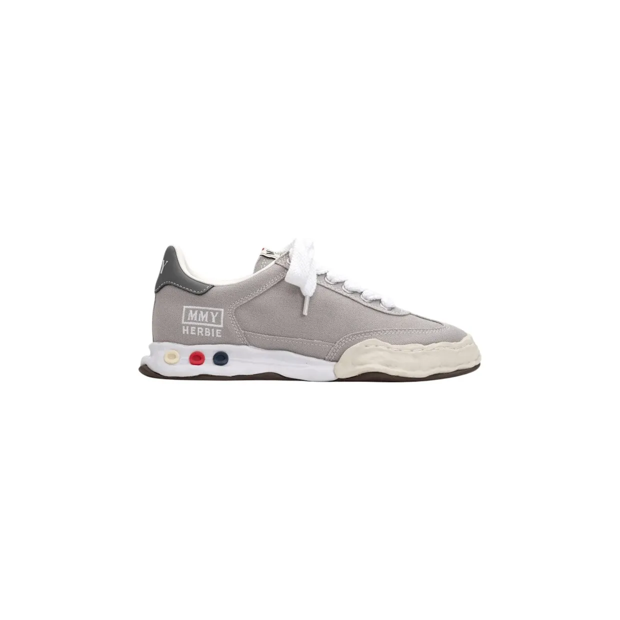 Maison Mihara Yasuhiro Herbie OG Sole Canvas Low Grey (A09PW704)