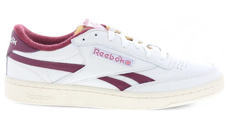 Reebok Club C Revenge Vintage Chalk Paper White Classic Burgundy (100233964)