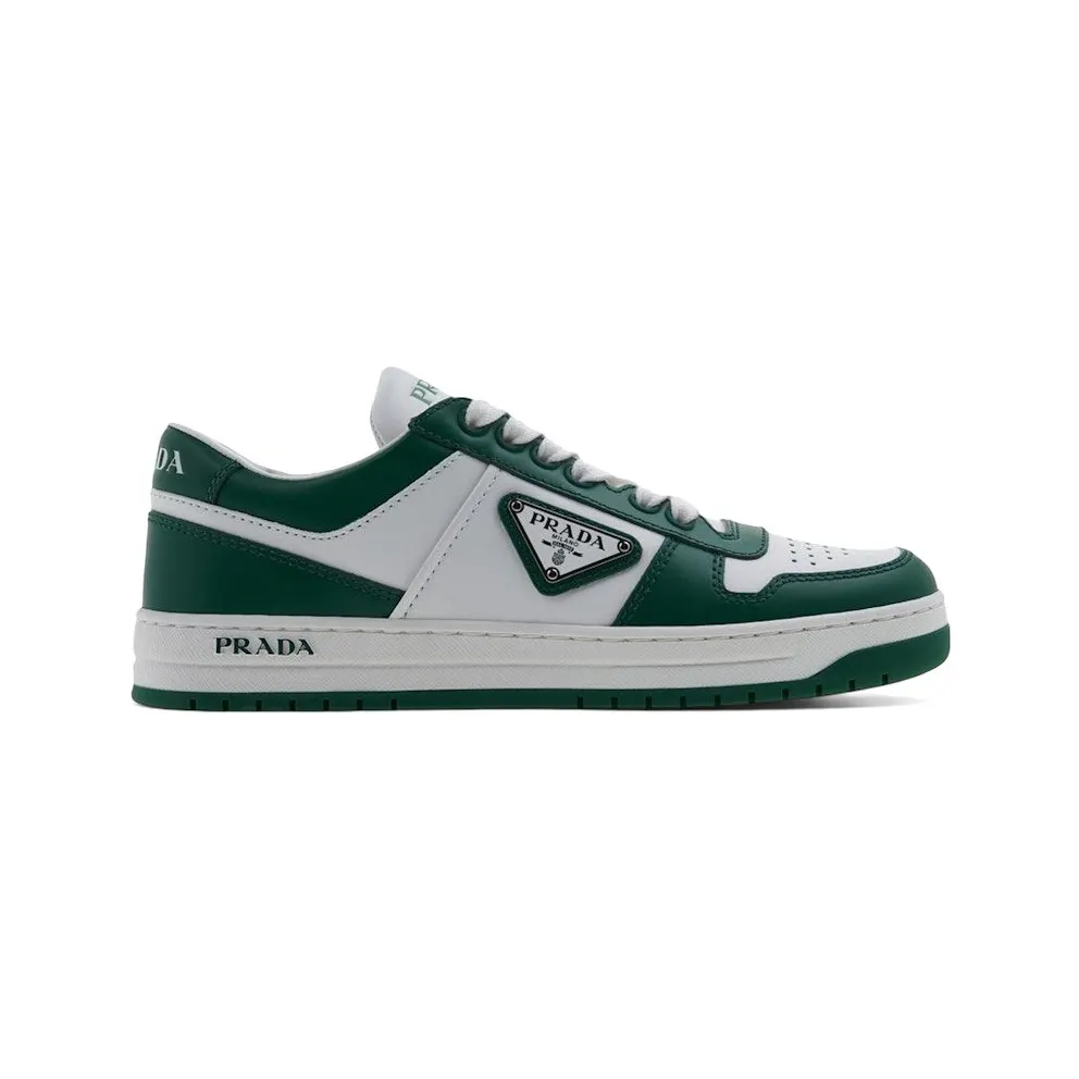 Prada Downtown Leather Low Top Sneakers White Mango (1E792M_3LKG_F0DJT)