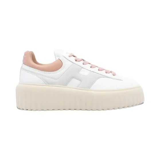 Hogan H-logo met plateauzool “White” (HXW6450FE91UIT)