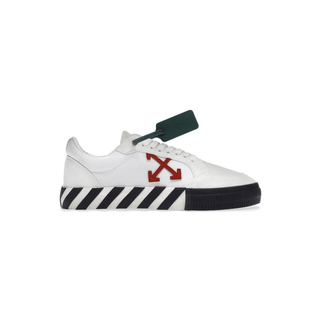 OFF-WHITE Vulc Low White Red Black SS22 (OMIA085S22LEA0010125)
