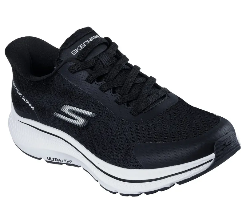 Skechers Slip-ins: GO RUN Consistent 2.0 – Worldview Sneaker Black/White