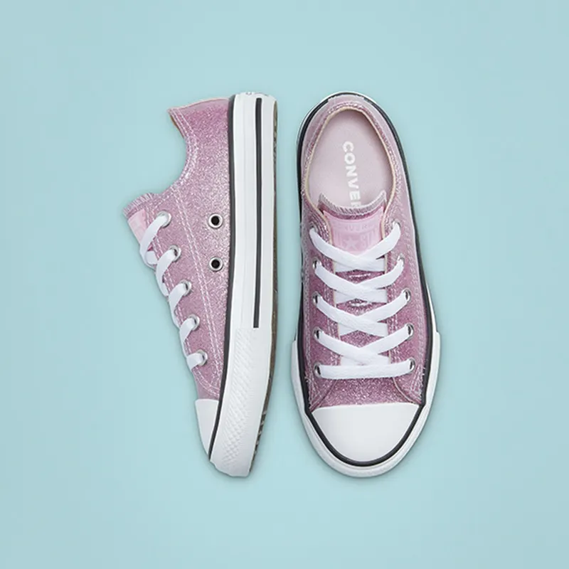 Converse Big Coated Glitter Chuck Taylor All Star Low Top (668467C)
