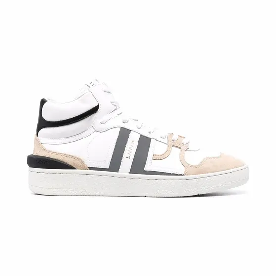 Lanvin Clay High-Top-Sneakers “White” (FMSKDK01REFLH21)