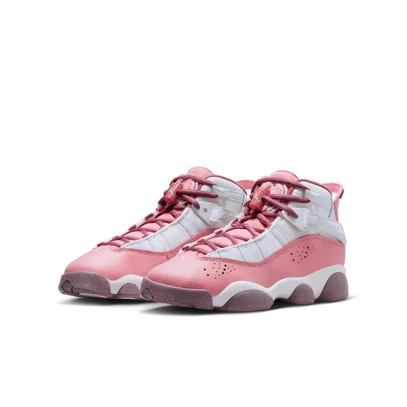 Jordan 6 Rings Coral Chalk White Desert Berry (323419-616)