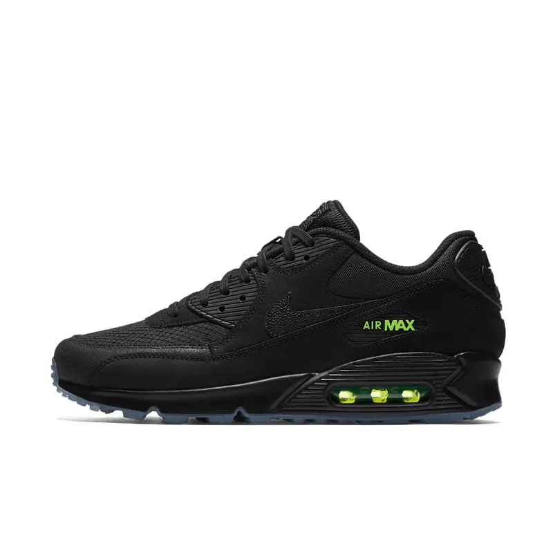 Nike Air Max 90 Night Ops Black/Black-Volt (AQ6101-001)