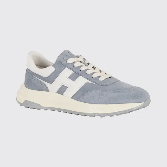 Hogan Hyperlight Suede Sneakers Gnawed Blue (HXM5630FR30UL60ZGT)