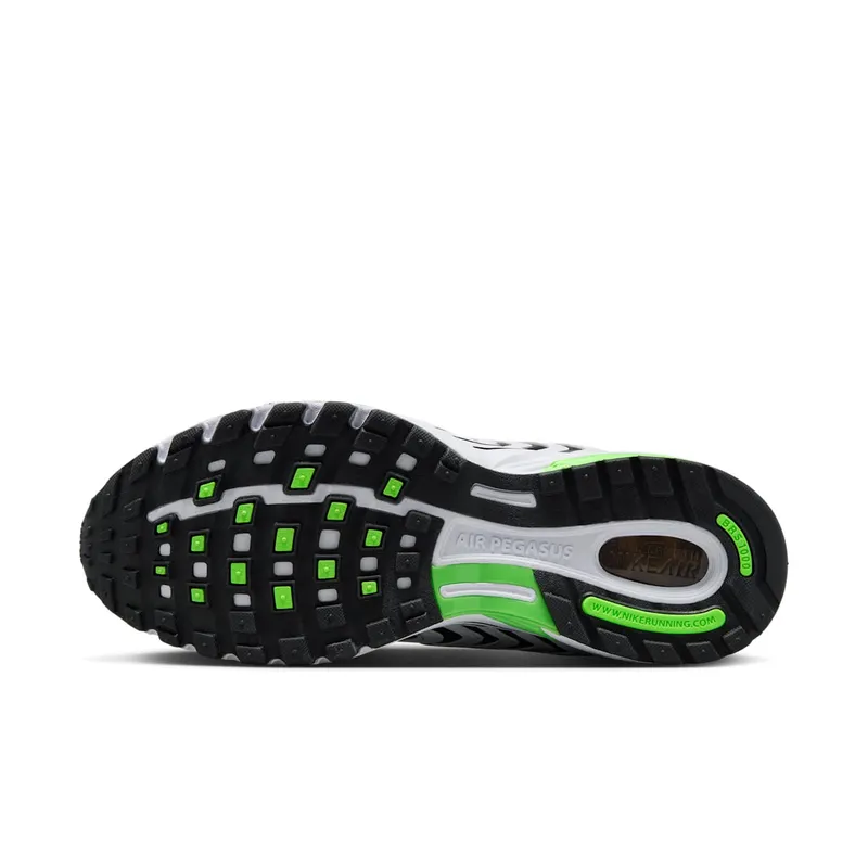 Nike Air Peg 2K5 White Black Metallic Silver Green Strike (HQ5403-104)