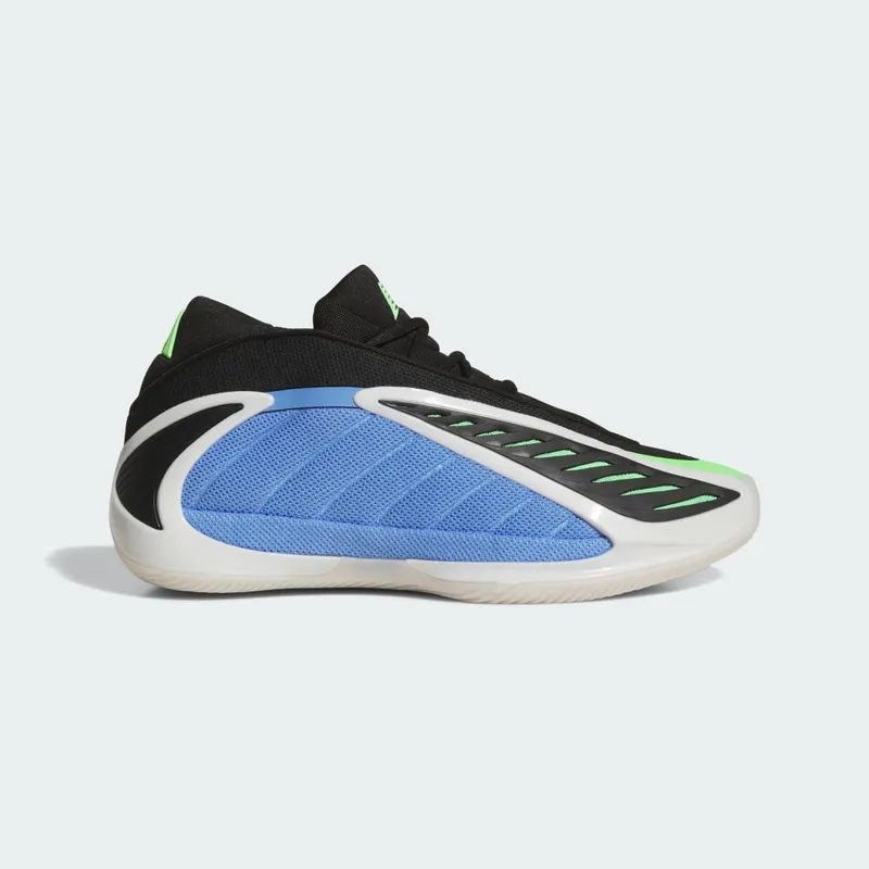 Adidas Anthony Edwards 2 Blue Fusion / Zero Metalic / Lime Burst (JR4359)