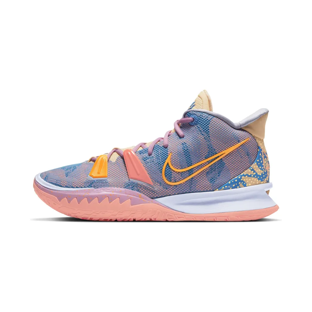 Nike Kyrie 7 Preheat ‘Expressions’ Ghost/Laser Orange/Blue Beyond (DC0588-003)