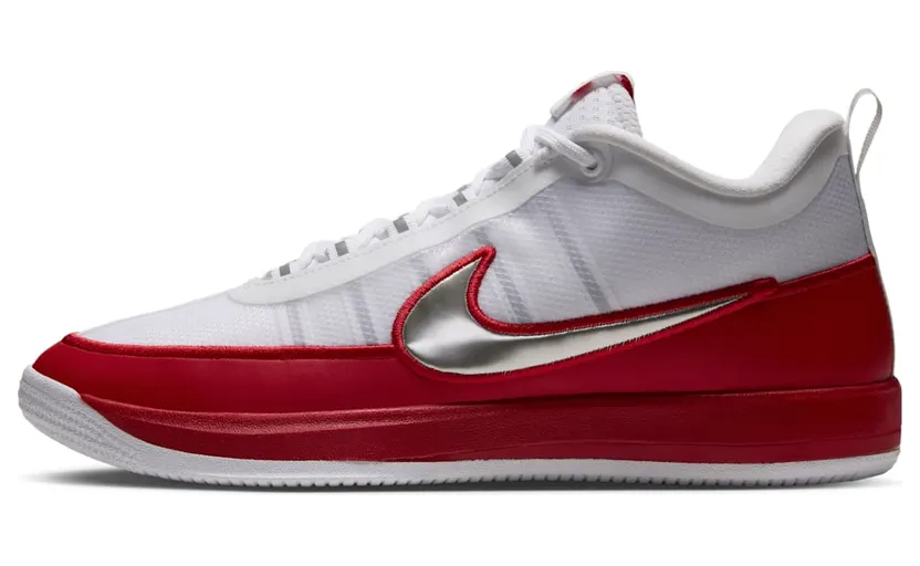 Nike Book 2 – “White / University Red / Metallic Silver” (IZ2372-106)