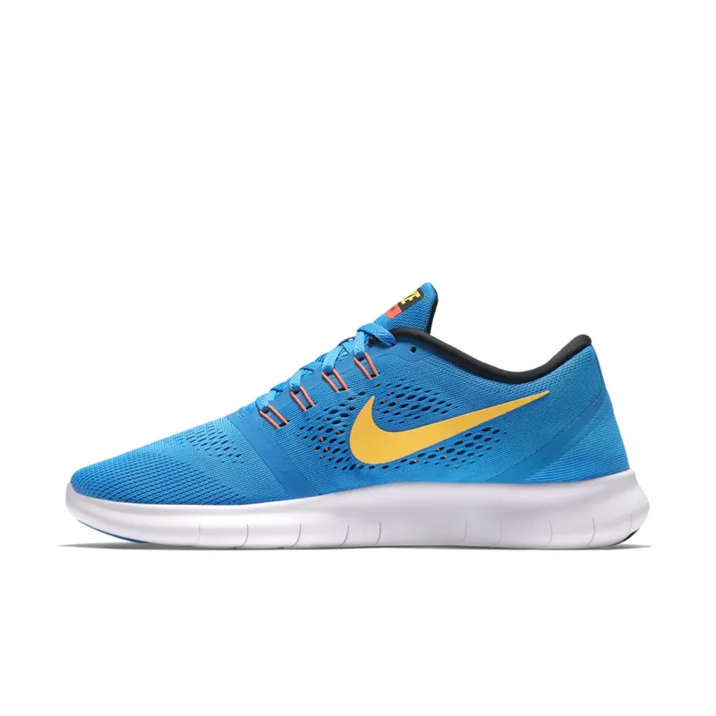 Nike Free RN Heritage Cyan/Laser Orange-Black-Blue Spark (831508-402)