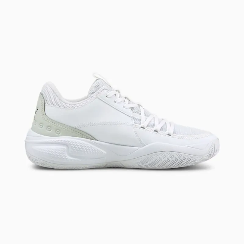 Puma Court Rider Team Basketball Shoes White/Black (195660-03)
