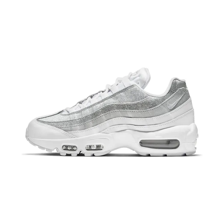 Nike Air Max 95 “White / Metallic Silver / Pure Platinum” (DH3857-100)