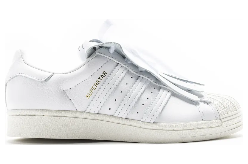 Adidas Superstar ‘Kiltie’ Footwear White/Off White/Gold Metal (FV3421)
