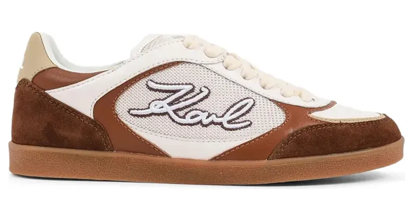 Karl Lagerfeld Candidate logo-embellishment sneakers – Bruin (KLL63816443)