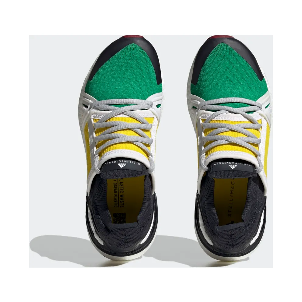 adidas by Stella McCartney Ultraboost 20 Shoes Green / Yellow / Cloud White (GX1568)