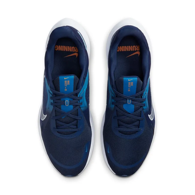 Nike Quest 5 Midnight Navy Dark Marina Blue Worn Blue Pure Platinum (DD0204-400)