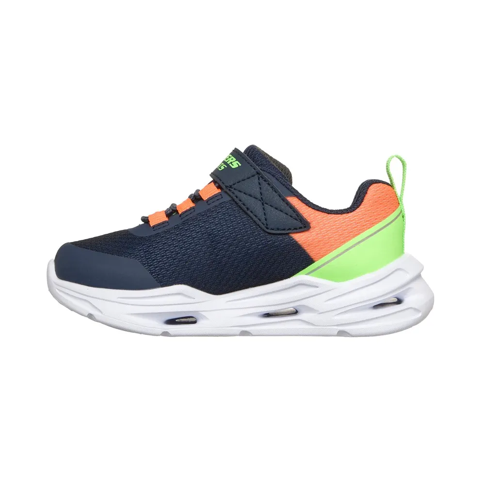 Skechers S-Lights: Lil’ Glide-Step Lights Sneaker Marine