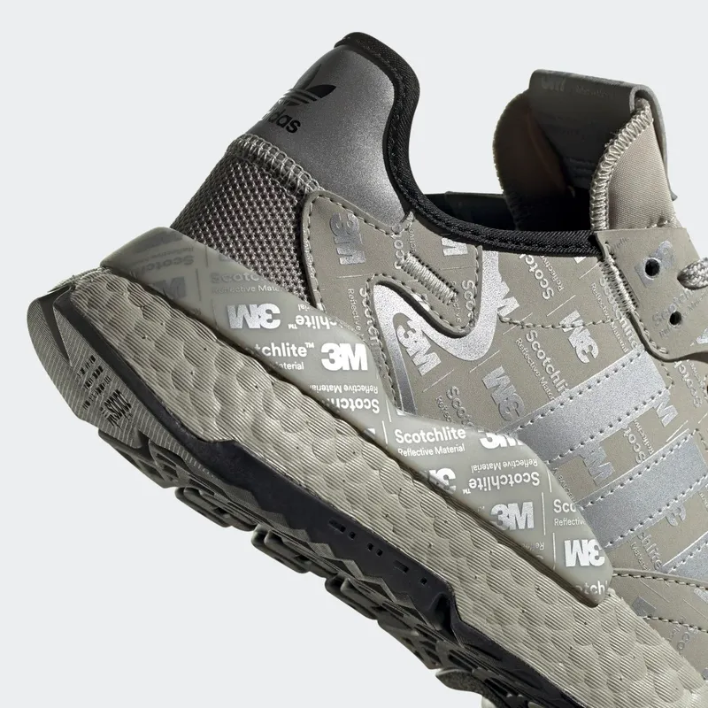 adidas Nite Jogger 3M Grey Metal Grey/Silver Metallic/Metal Grey (FV3622)