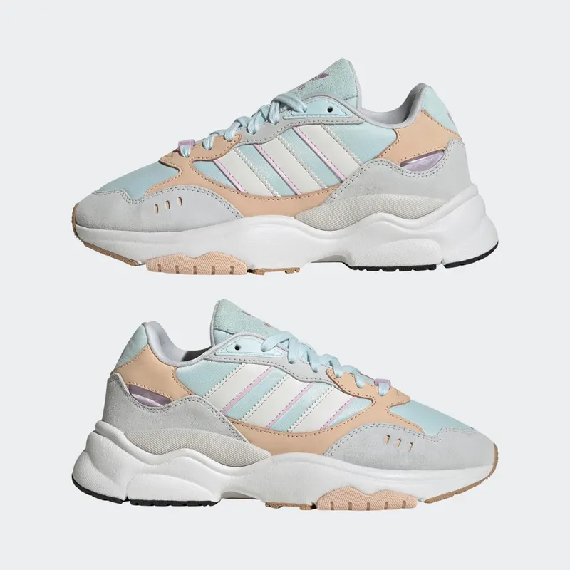 Adidas Retropy F90 Almost Blue / Crystal White / Bliss Orange (HP8044)